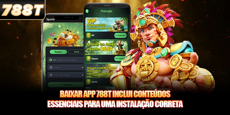 Baixar app 788T inclui conteúdos essenciais para uma instalação corret