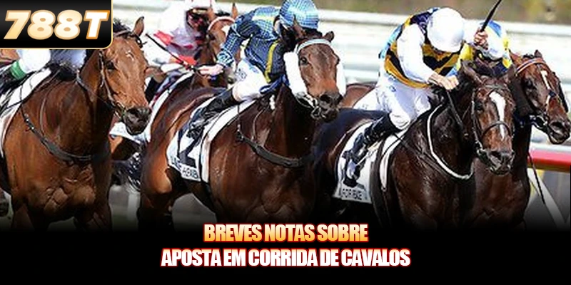 Breves notas sobre Aposta em Corrida de Cavalos