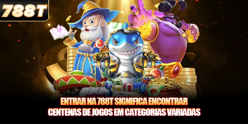 Entrar na 788T significa encontrar centenas de jogos em categorias variadas