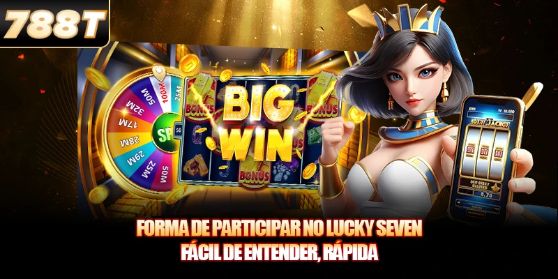 Forma de participar no Lucky Seven fácil de entender, rápida