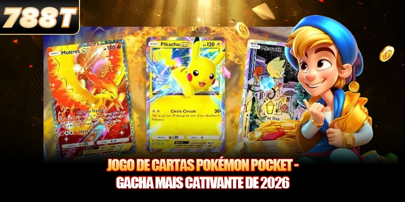 Jogo De Cartas Pokémon Pocket - Gacha Mais Cativante De 2026