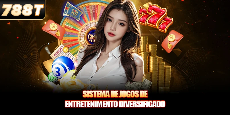 Sistema de jogos de entretenimento diversificado