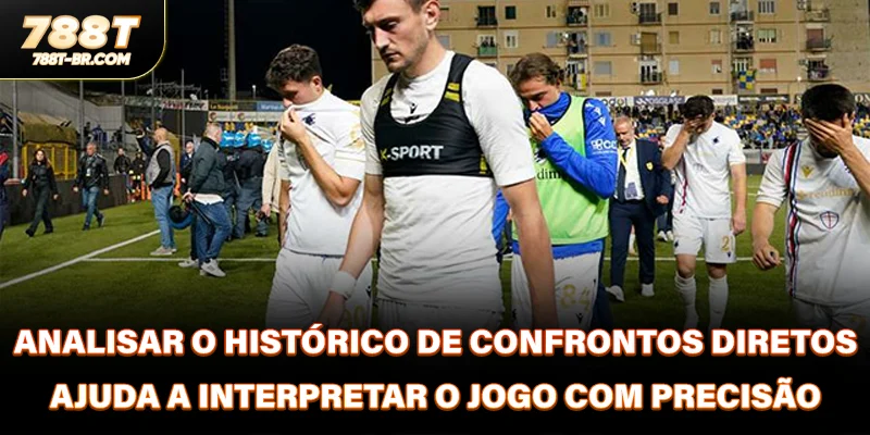 Analisar o histórico de confrontos diretos ajuda a interpretar o jogo com precisão 